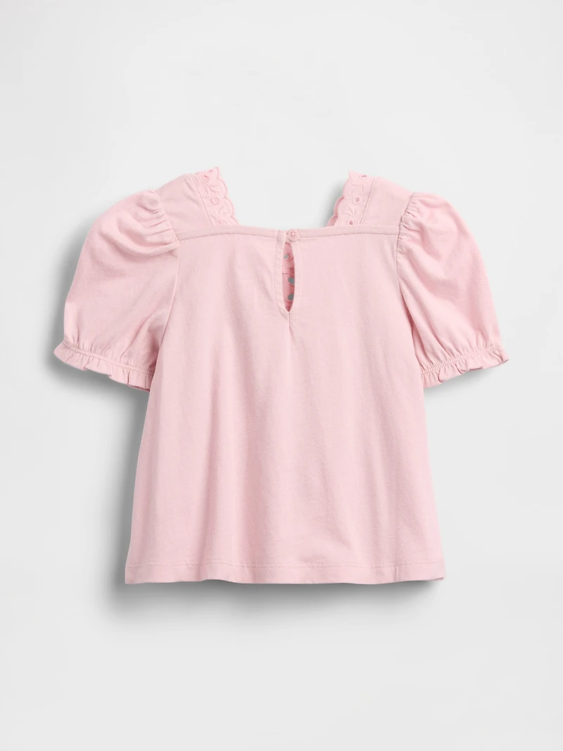 Baby & Toddler Eyelet Top