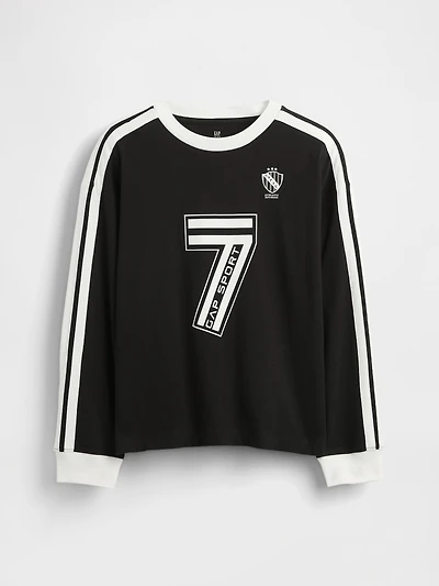 Kids Soccer Jersey Logo T-Shirt