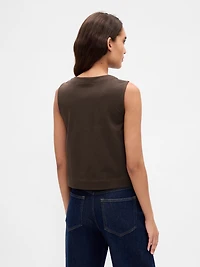 Heavyweight Organic Cotton Shell Tank Top