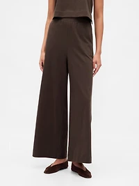 Heavyweight Organic Cotton Wide-Leg Pants