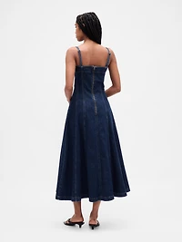 Denim Midi Dress