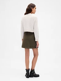 Belted Mini Skort