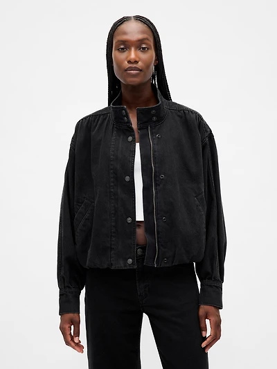 Denim Bubble Jacket