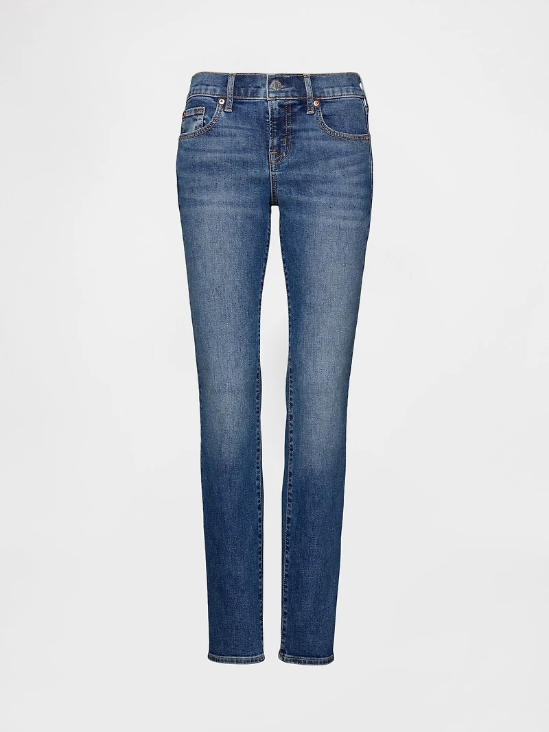 Low Rise True Skinny Jeans