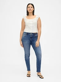 Low Rise True Skinny Jeans