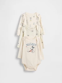 Gap × Disney Baby Organic Cotton Bodysuit (3-Pack)