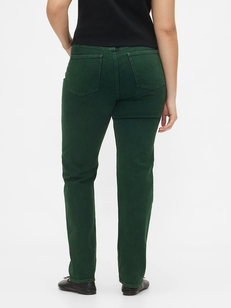 High Rise '90s Straight Jeans