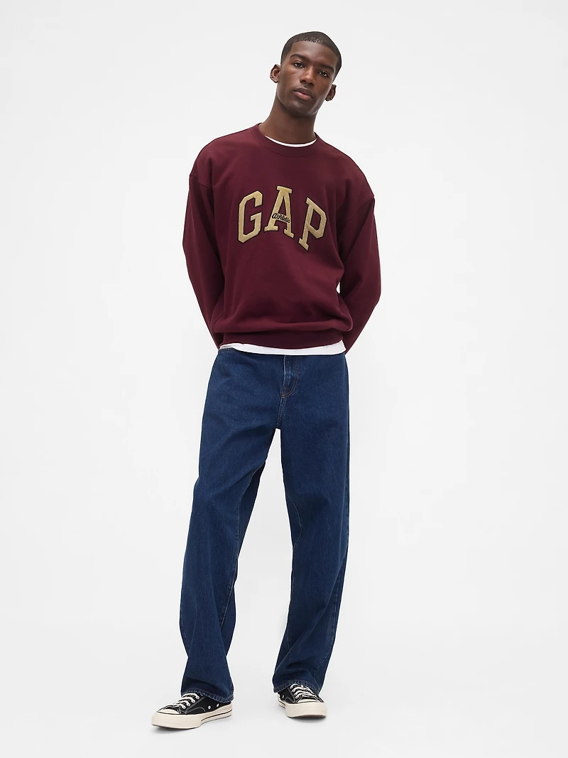 Heavyweight Gap Athletic Logo Sweatshirt