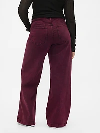 High Rise Stride Wide-Leg Jeans