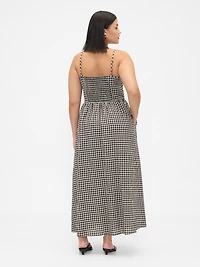 Drop-Waist Maxi Dress