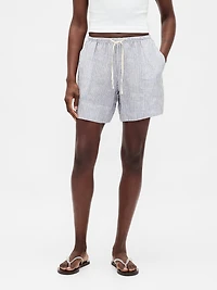 100% Linen Easy Shorts