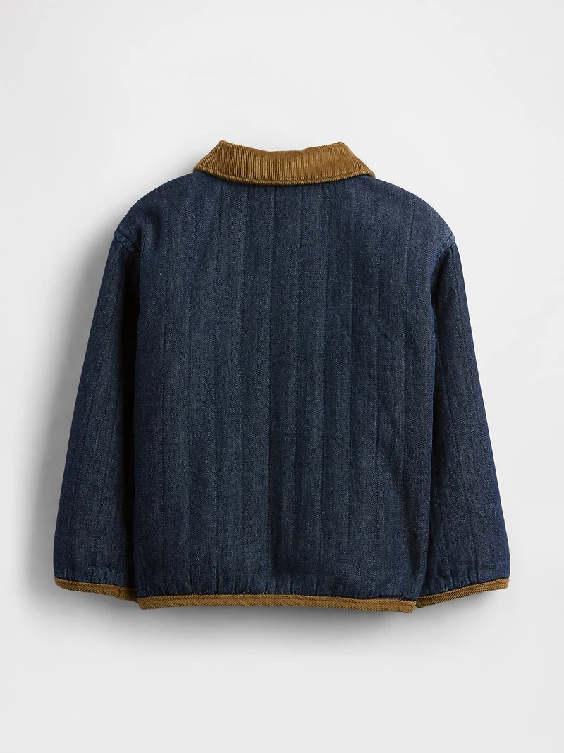 Baby & Toddler Quilted Denim Jacket