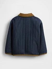 Baby & Toddler Quilted Denim Jacket