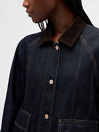 UltraSoft Denim Swing Chore Jacket