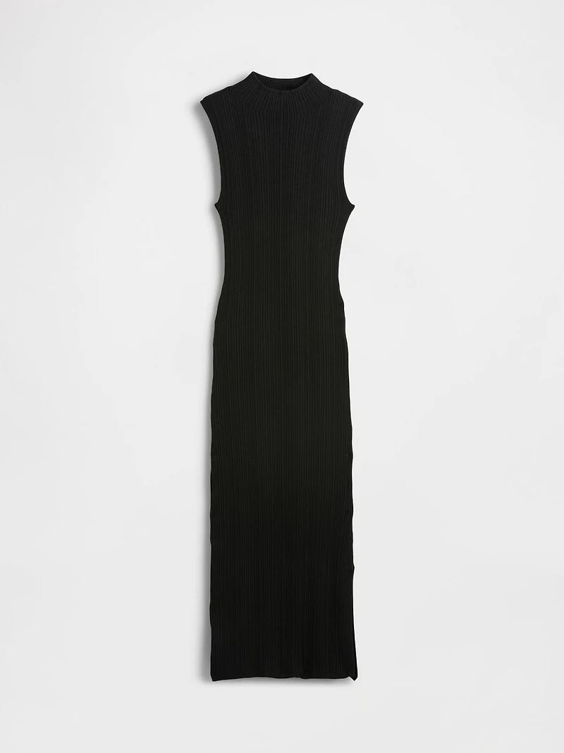 Rib Midi Sweater Dress