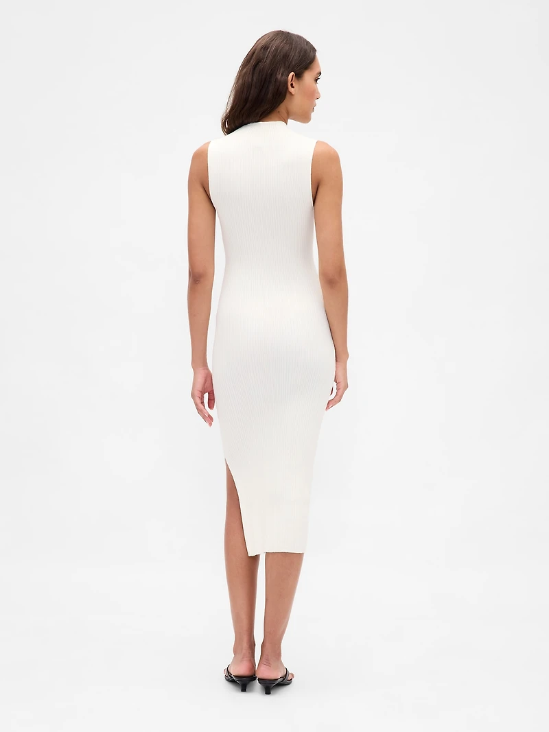 Rib Midi Sweater Dress