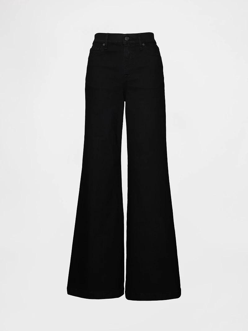 High Rise Relaxed Flare Jeans