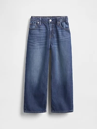 Kids Mid Rise UltraSoft Relaxed Crop Jeans