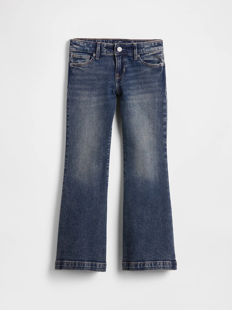 Kids Low Rise Flare Jeans