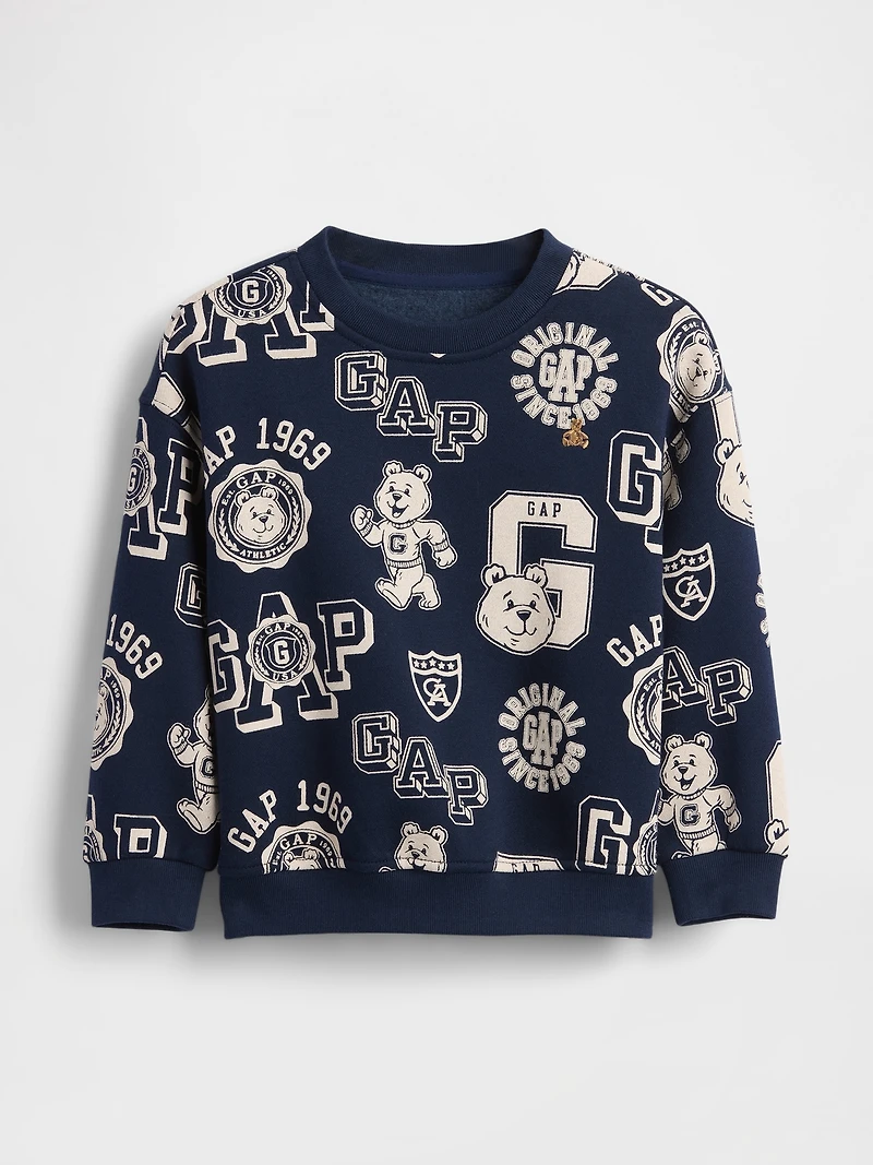 Baby & Toddler VintageSoft Varsity Bear Sweatshirt
