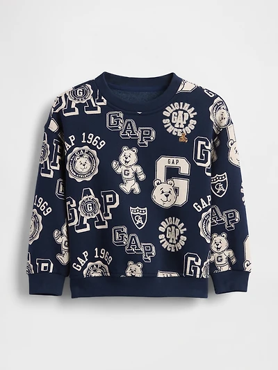 Baby & Toddler VintageSoft Varsity Bear Sweatshirt