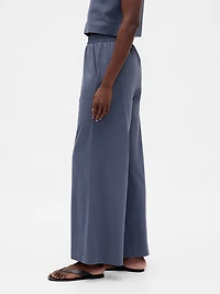 Heavyweight Organic Cotton Wide-Leg Pants