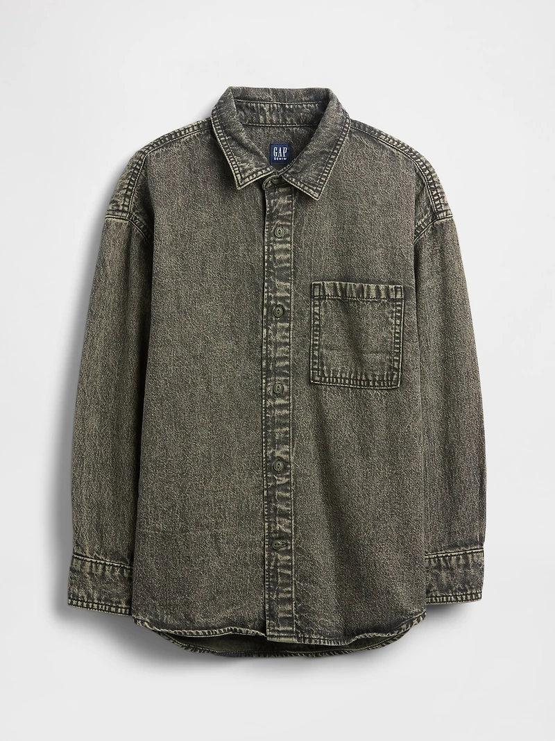 Kids Denim Shirt