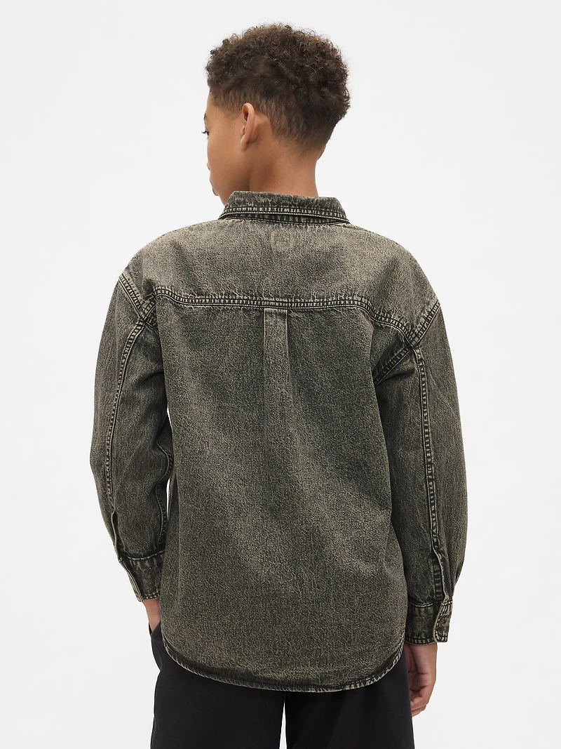 Kids Denim Shirt