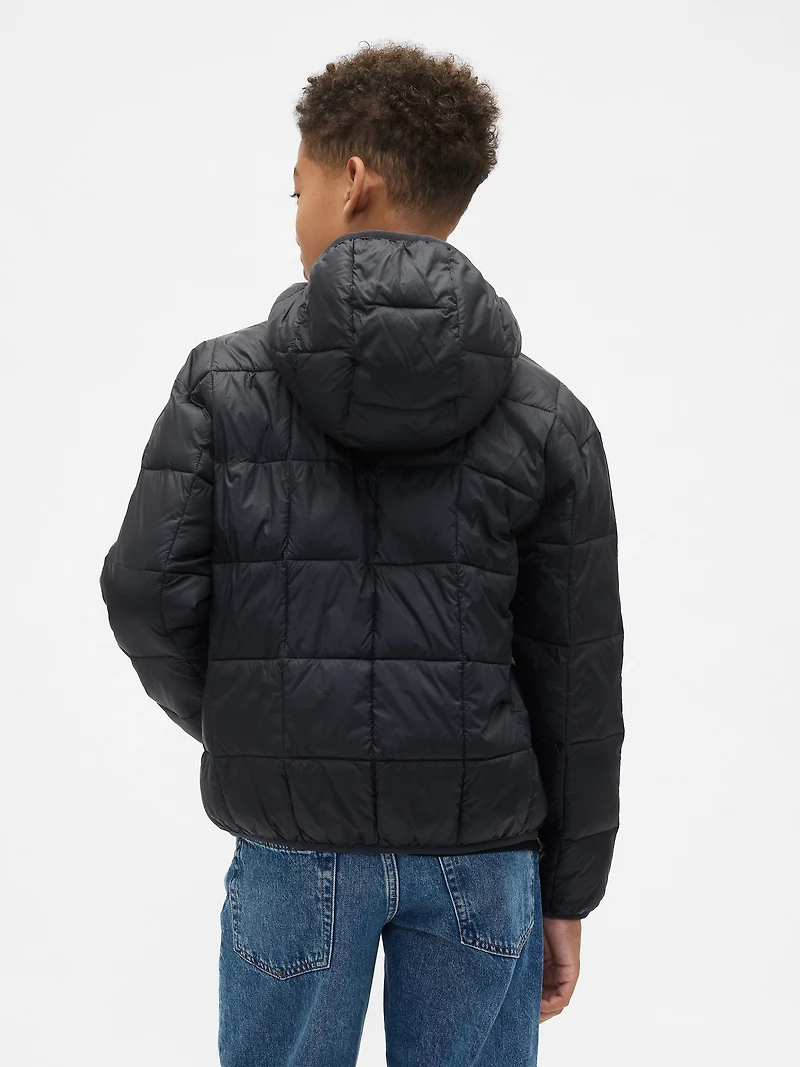 Kids Recycled Lightweight Puffer Jacket