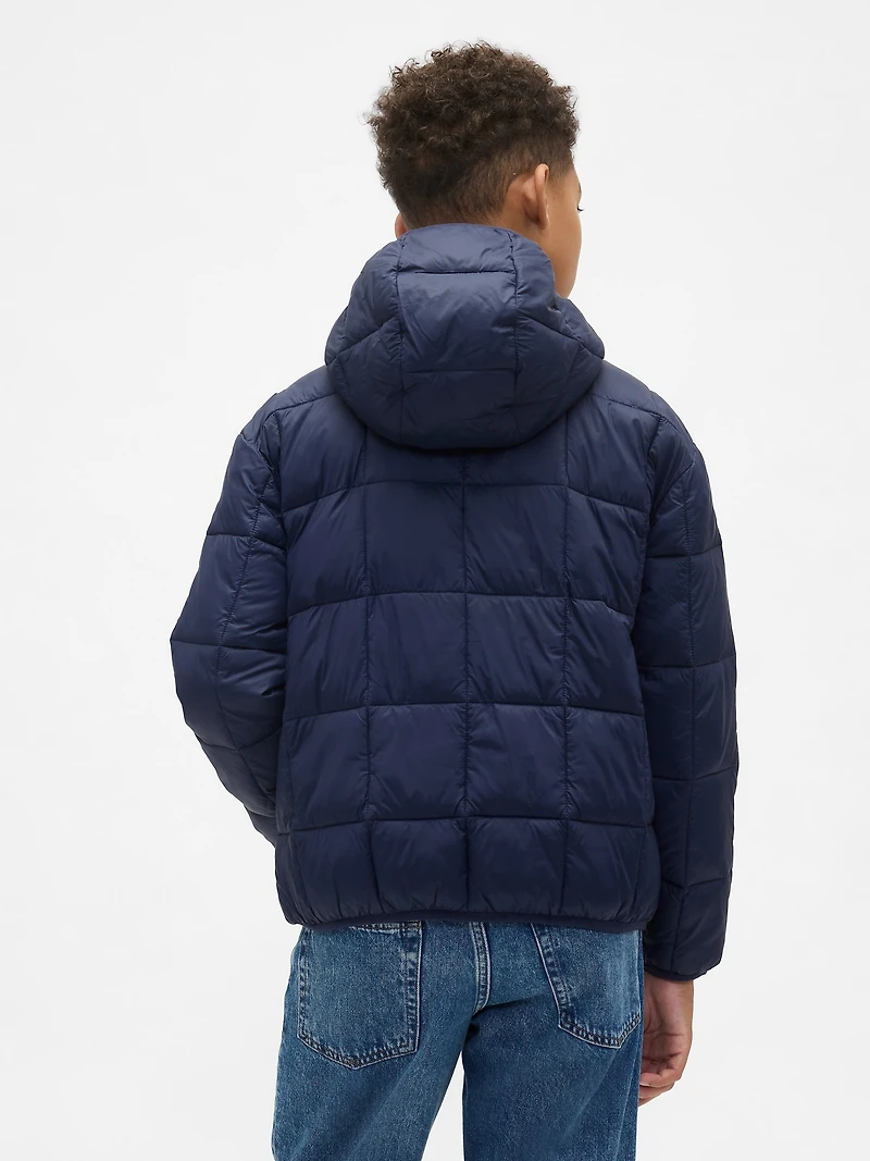 Kids Recycled Lightweight Puffer Jacket