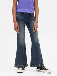 Kids Low Rise Flare Jeans