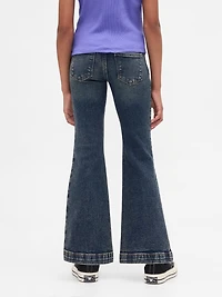 Kids Low Rise Flare Jeans