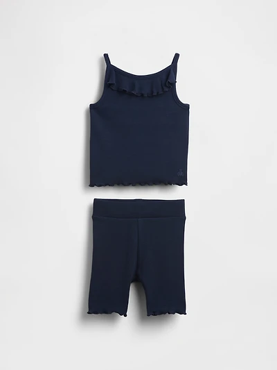 Baby & Toddler Ruffle Rib Outfit Set