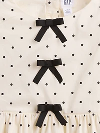Baby & Toddler Flutter Sleeve Bow Dress