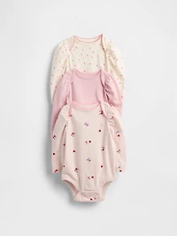Baby First Favorites Organic Cotton Bodysuit (3-Pack