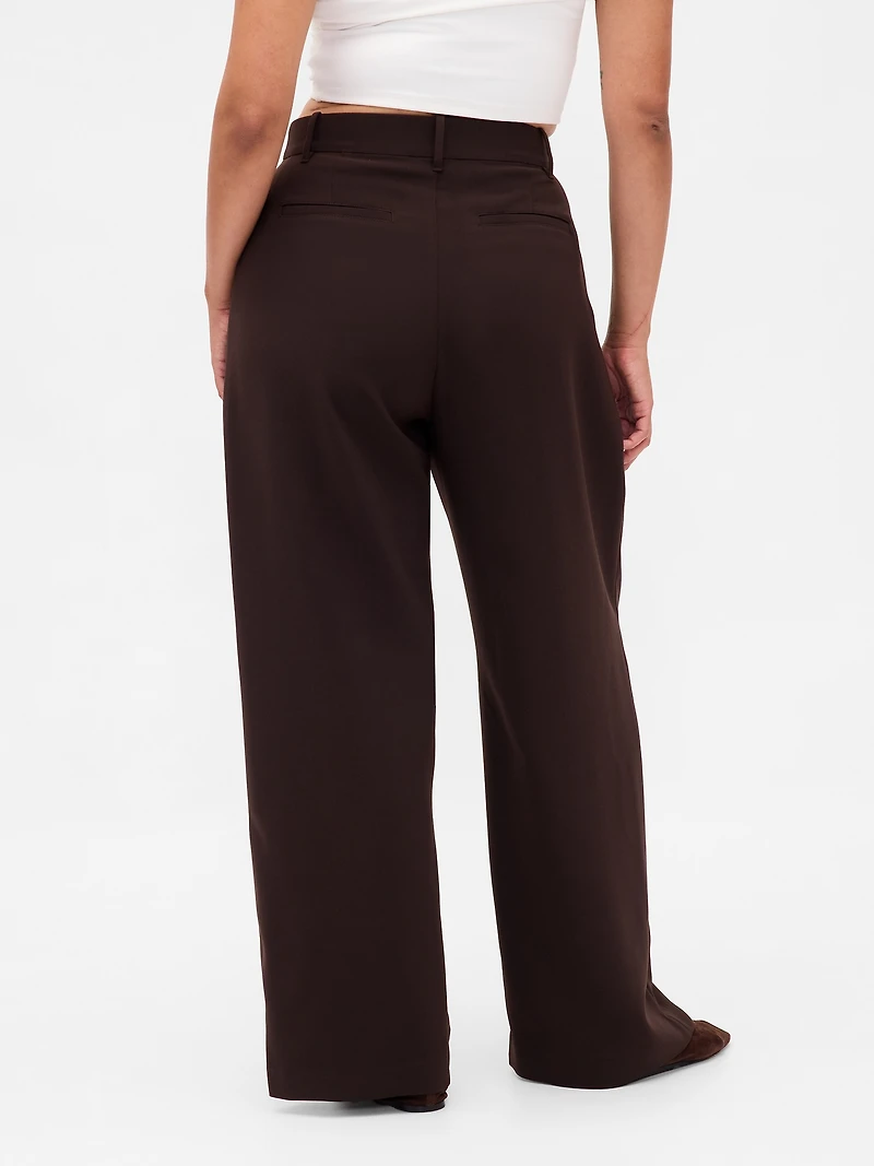 Curvy 365 High Rise Pleated Trousers