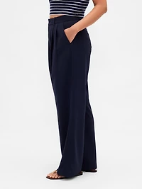 Curvy 365 High Rise Pleated Trousers