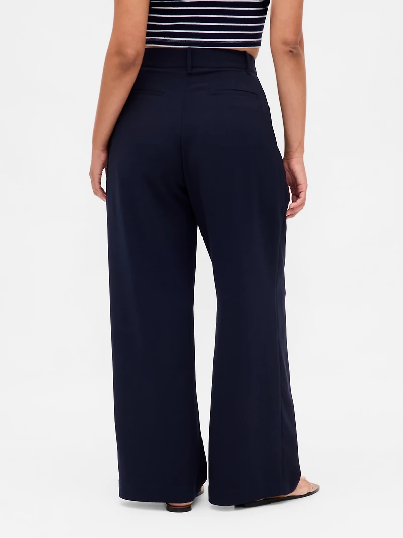 Curvy 365 High Rise Pleated Trousers