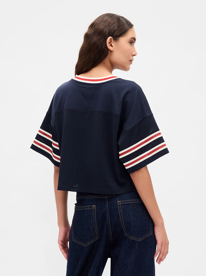 Organic Cotton Crop Jersey T-Shirt