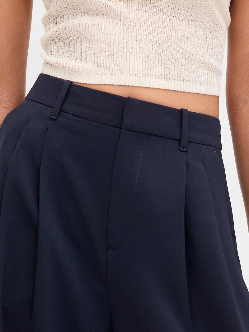 365 High Rise Pleated Trousers