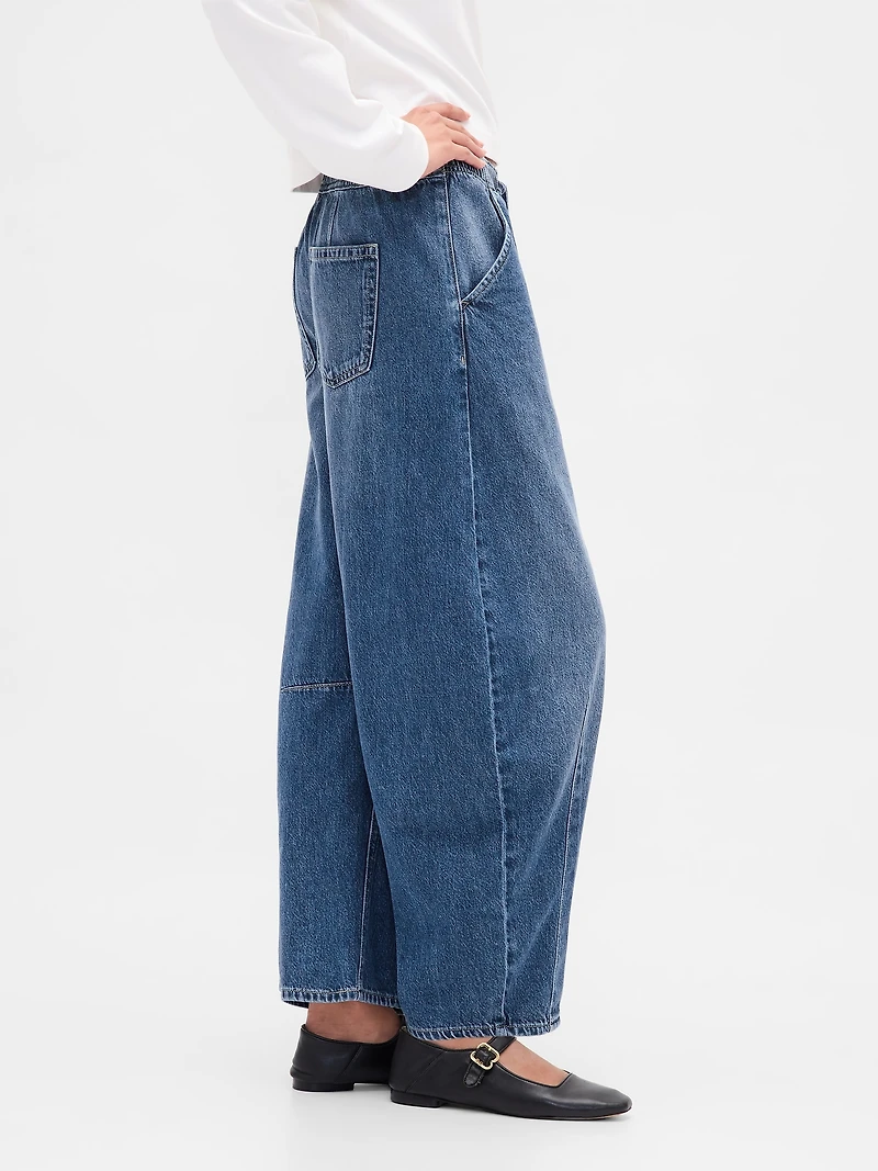 Mid Rise UltraSoft Easy Horseshoe Jeans