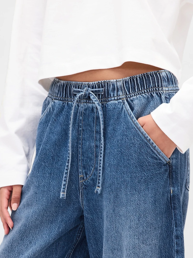 Mid Rise UltraSoft Easy Horseshoe Jeans