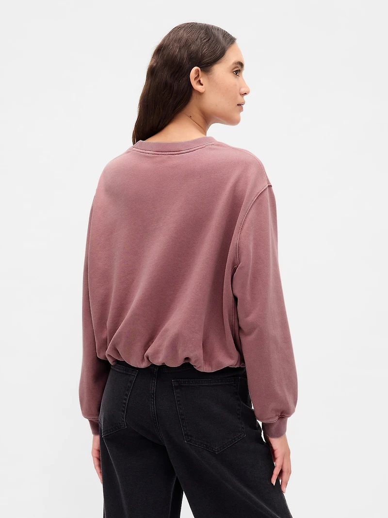 Heavyweight French Terry Bubble Sweatshirt