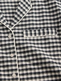 Adult Softest Flannel PJ Short Set
