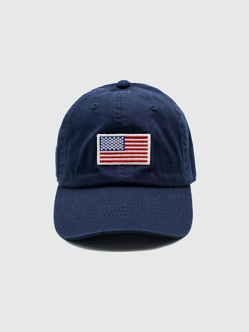 Rey to Z Kids and Toddler Flag Baseball Hat