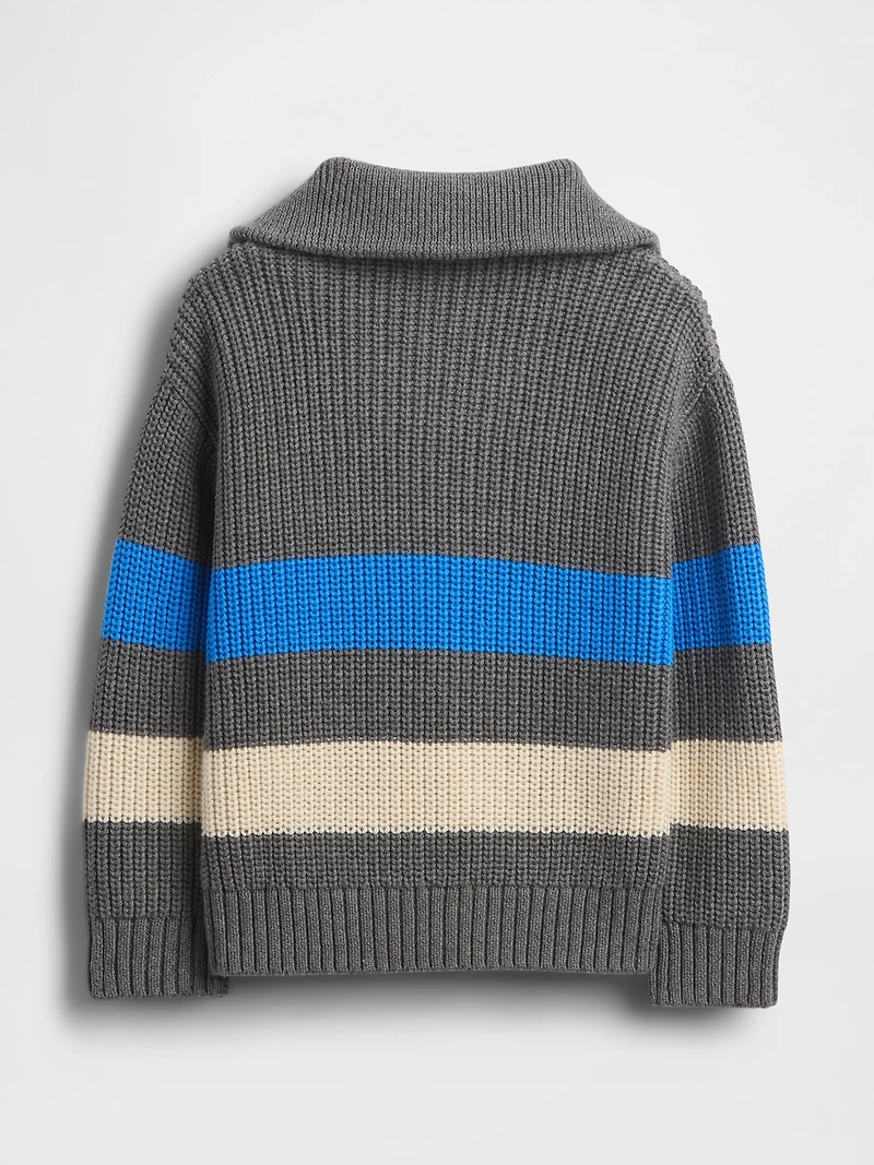 Baby & Toddler Quarter-Zip Sweater