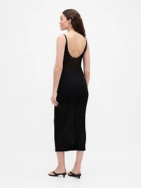 Gap × BÉIS Sheer Midi Dress