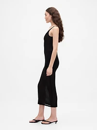 Gap × BÉIS Sheer Midi Dress