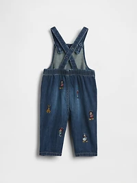 Gap × Disney Baby Denim Overalls