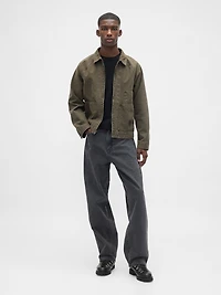 Canvas Denim Chore Jacket